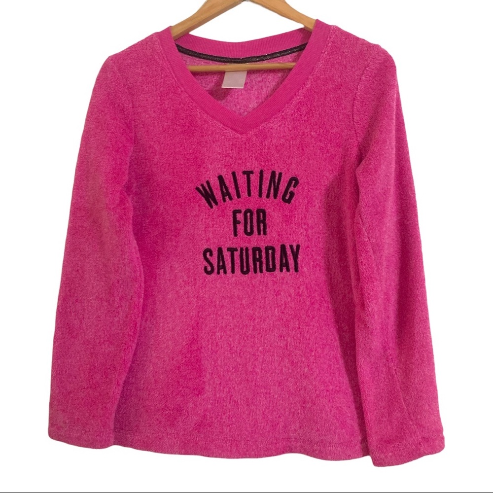 Secret Treasures Comfy Pink Night Top S